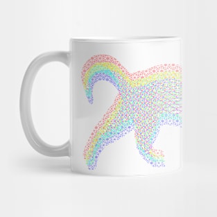 Glitchy cat Mug